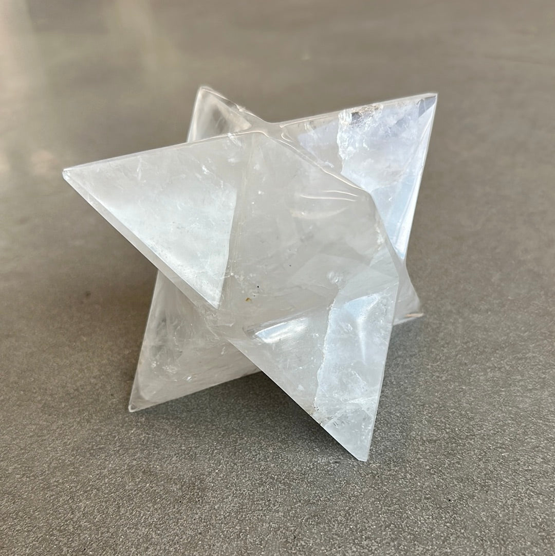 Clear Quartz Merkaba 1011g
