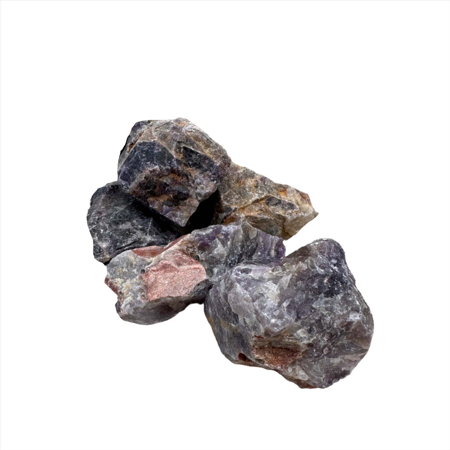 Natural Amethyst Rough Stones 1-2" for Healing Crystals Therapy