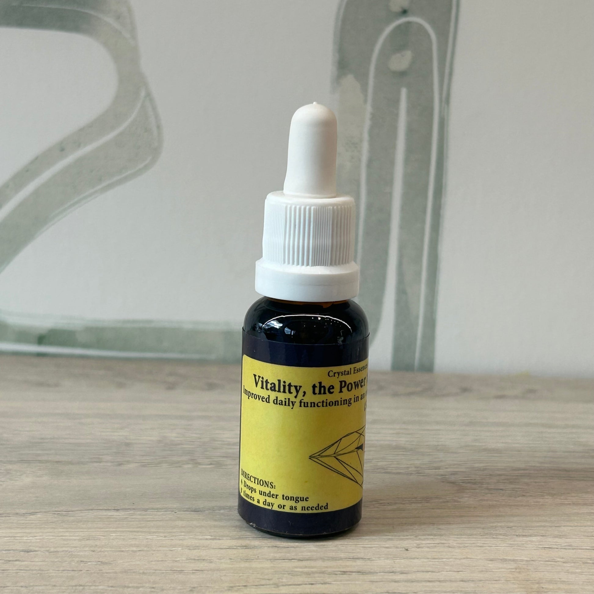 Vitality, the Power to Achieve and Organize Healing Essence by Dr Gila Gavrielov 20ml