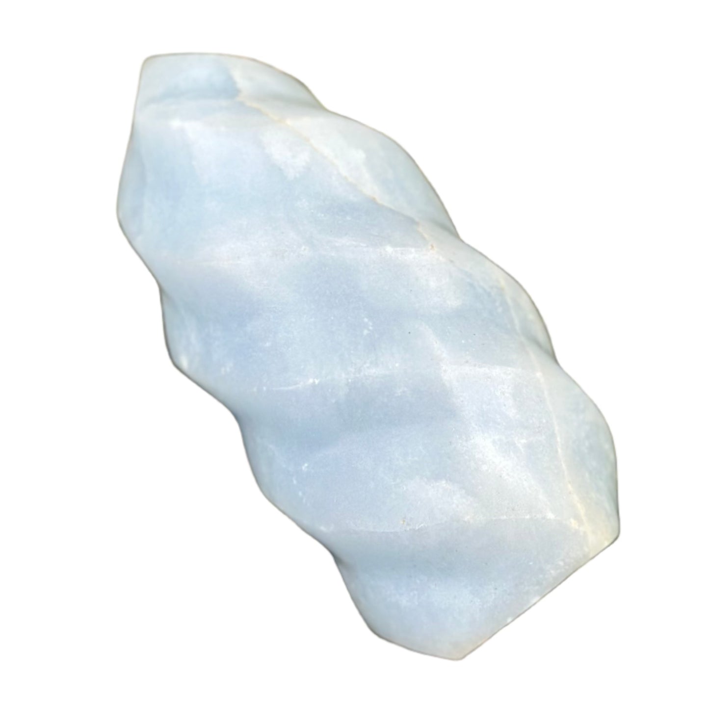 Blue Calcite Flame