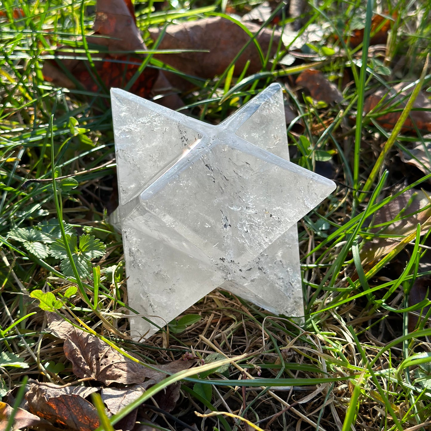 Clear Quartz Merkaba 544g