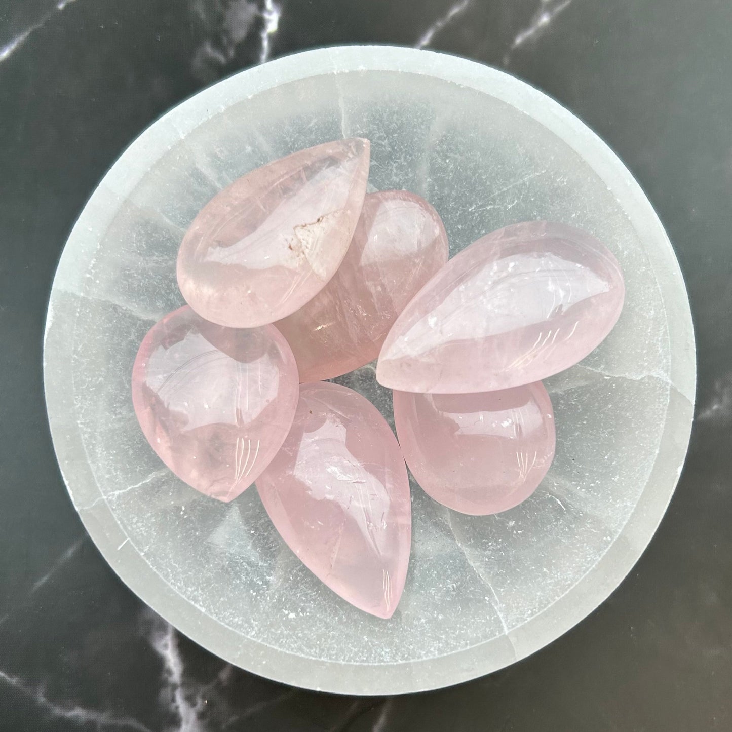 Rose Quartz Mini Teardrop