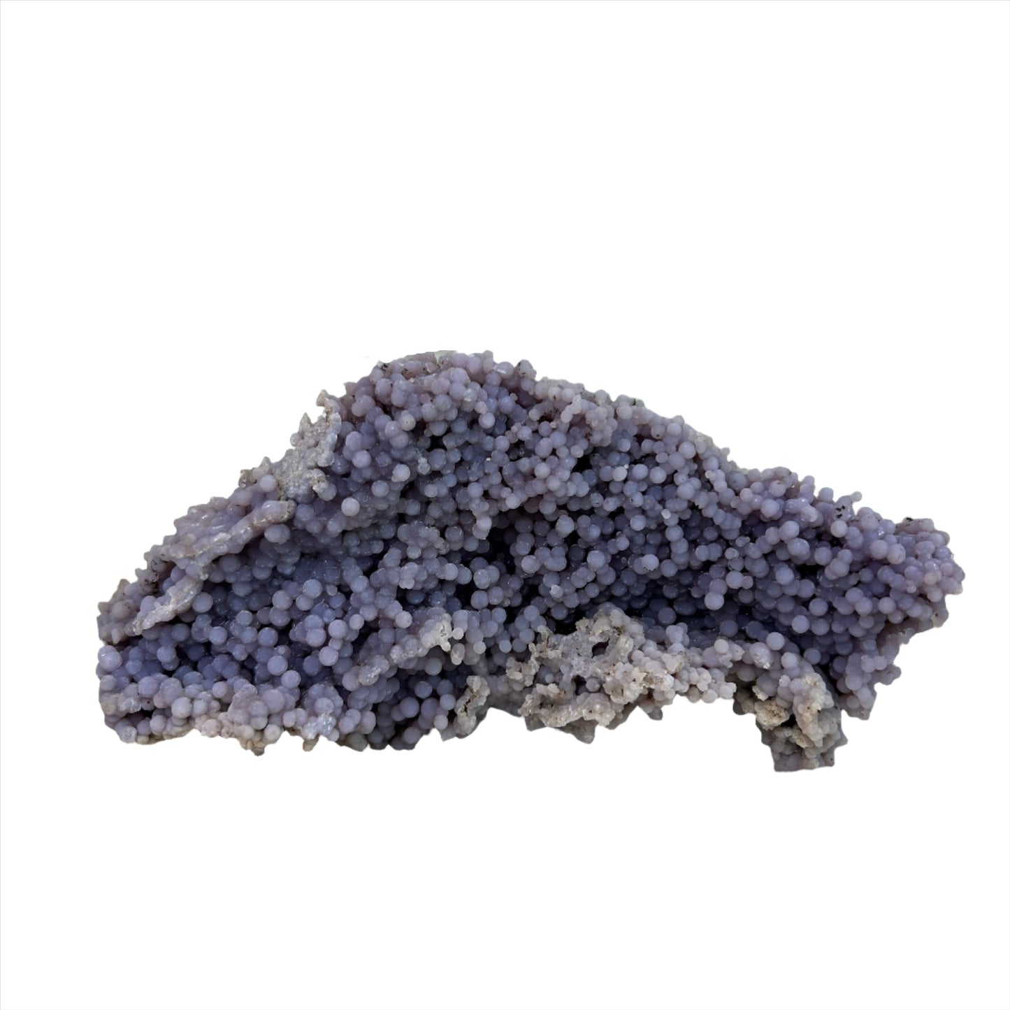 Grape Agate Free Form crystal with healing properties, approximately 1019g, ideal for meditation and stress relief practices.