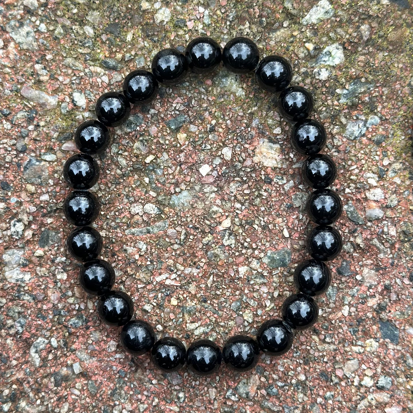 Black Tourmaline Bracelet 8 mm