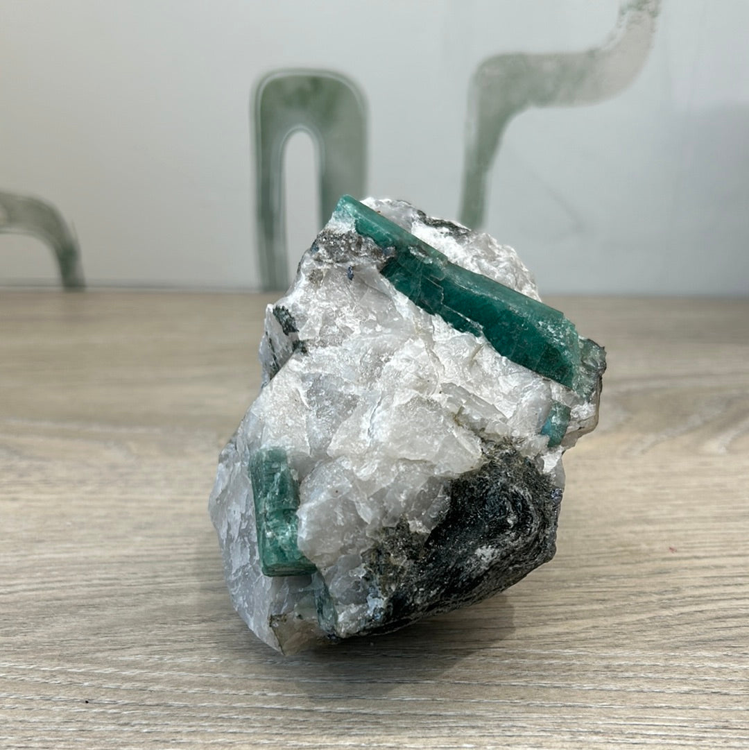 Emerald Raw Free Form 781g