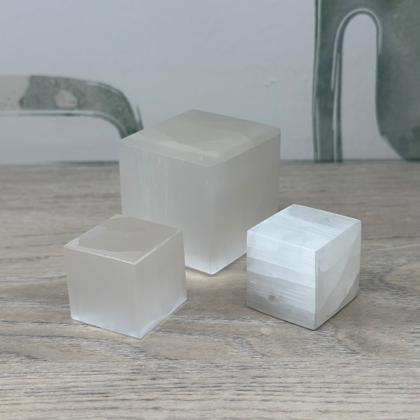 Selenite Cube 4CM