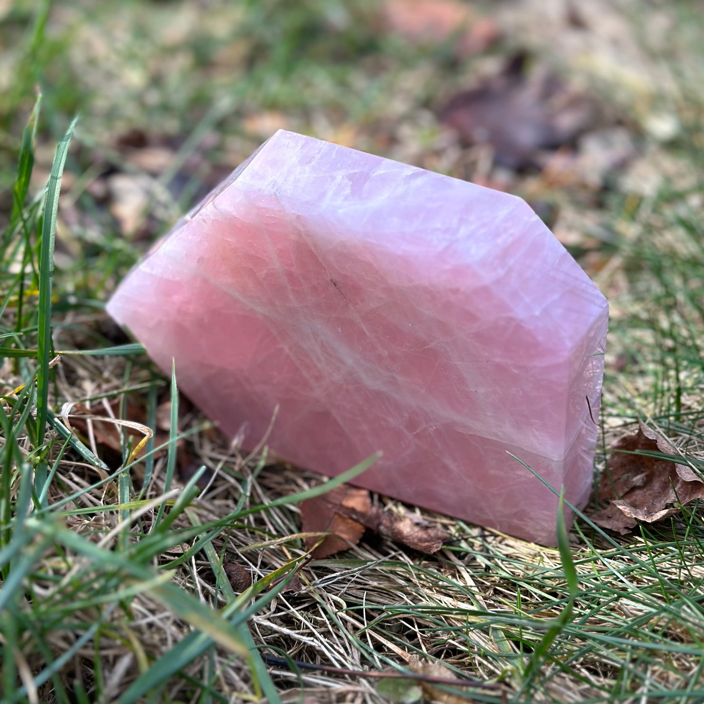 Rose Quartz Slab Free Form