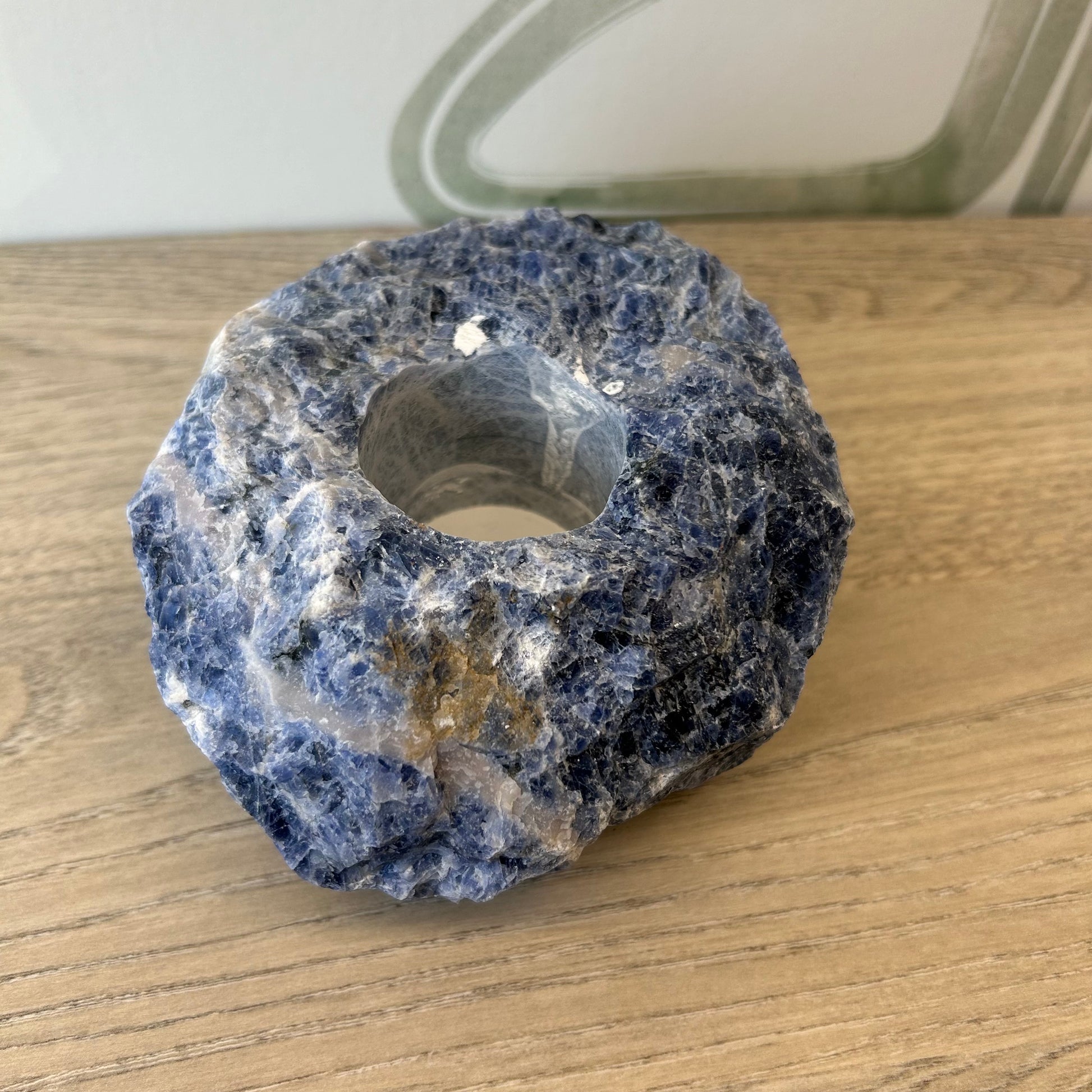 Sodalite Tealight Holder