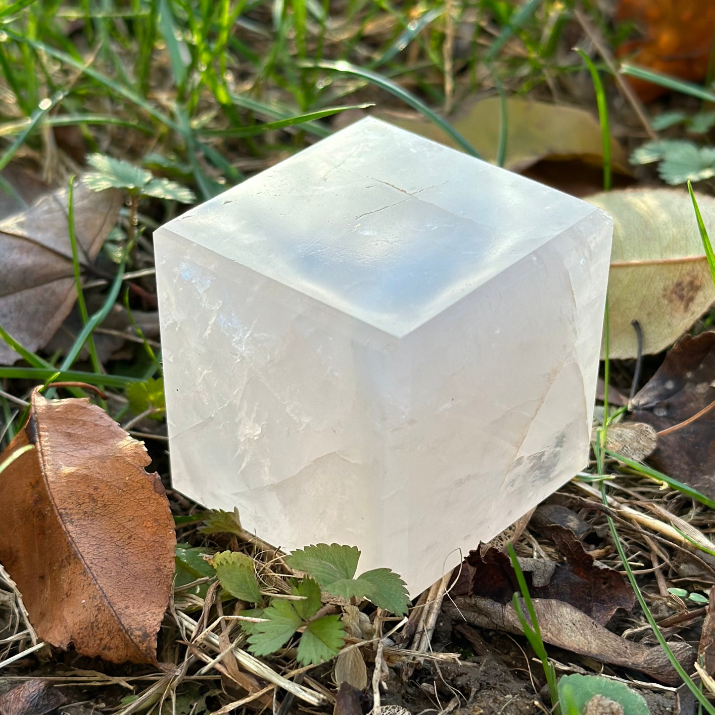 Rose Quartz Cube 220g