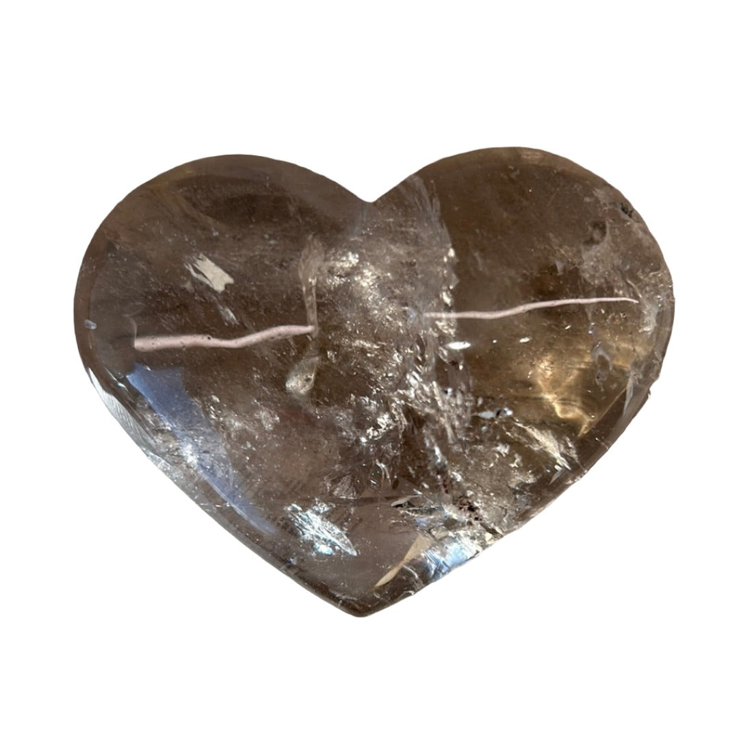 Smoky Quartz Heart 208g