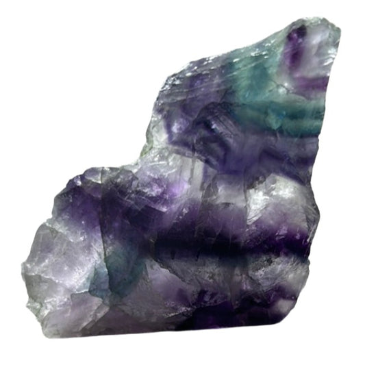 Fluorite Half Polished Slab 219g