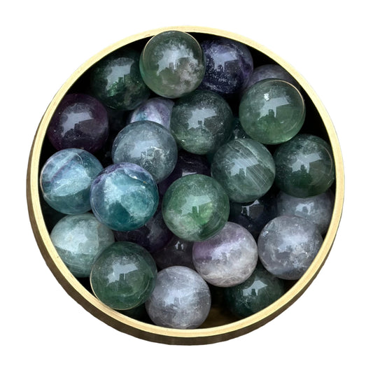 Rainbow Fluorite Sphere 22MM