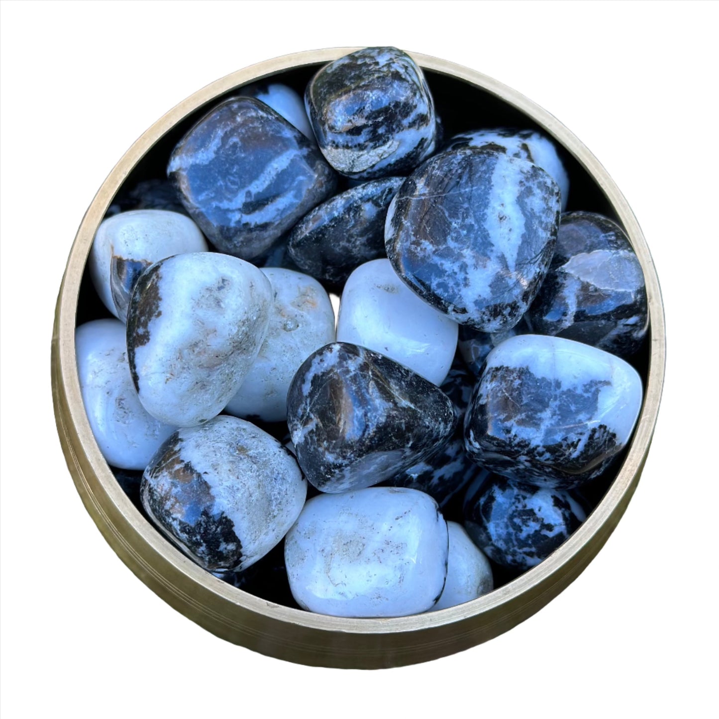 Zebra Calcite Tumbled Stone