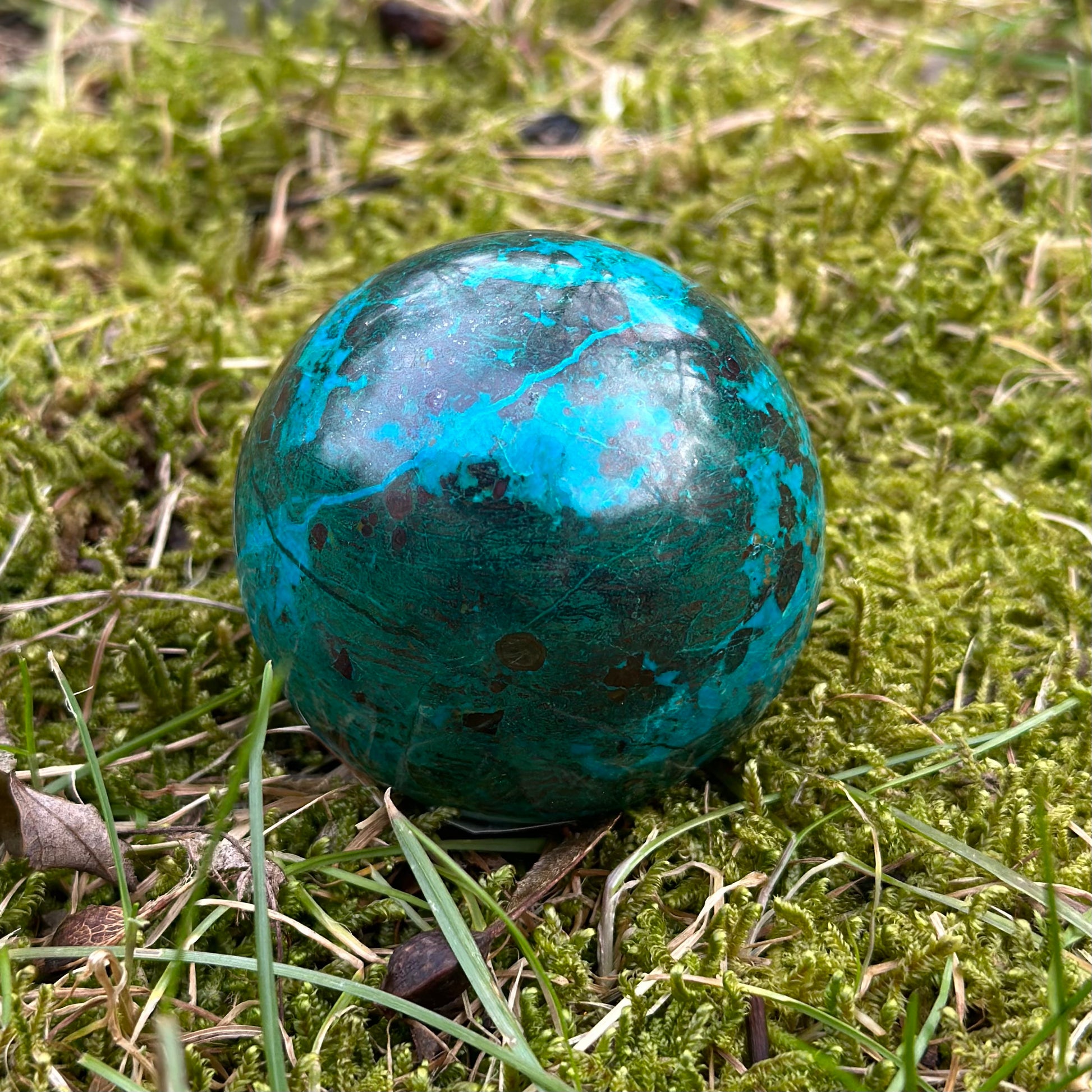 Chrysocolla Sphere 208g