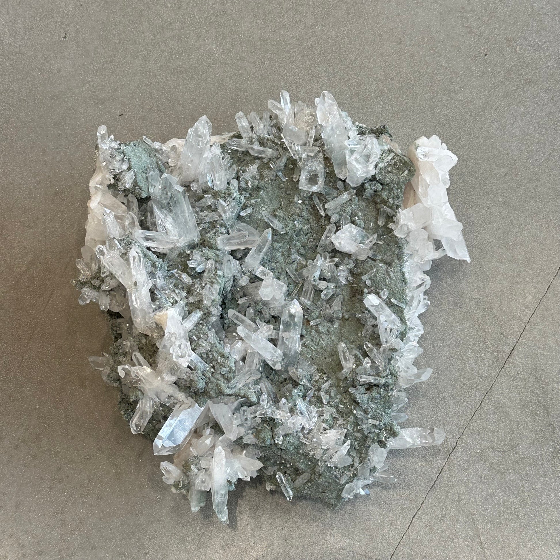 Lemurian Quartz Cluster