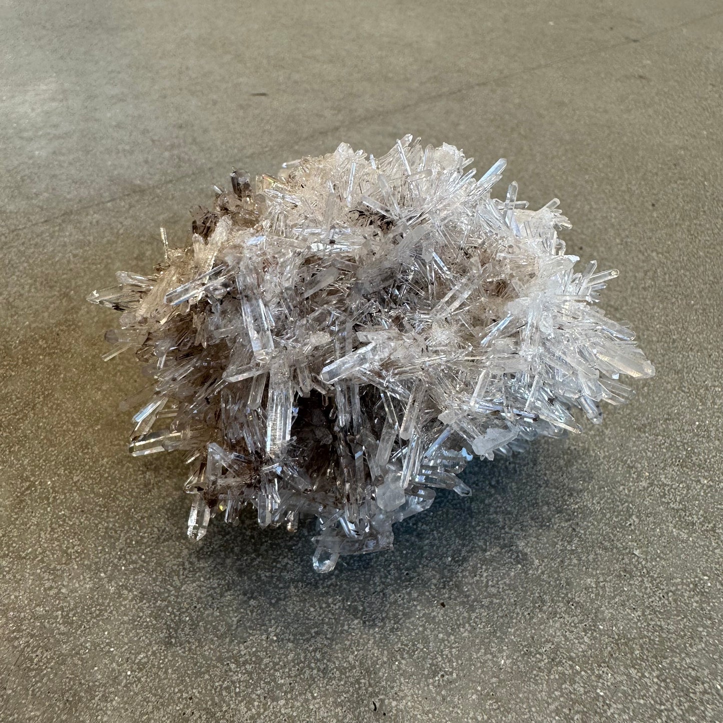 Clear Quartz Needle Cluster 180g