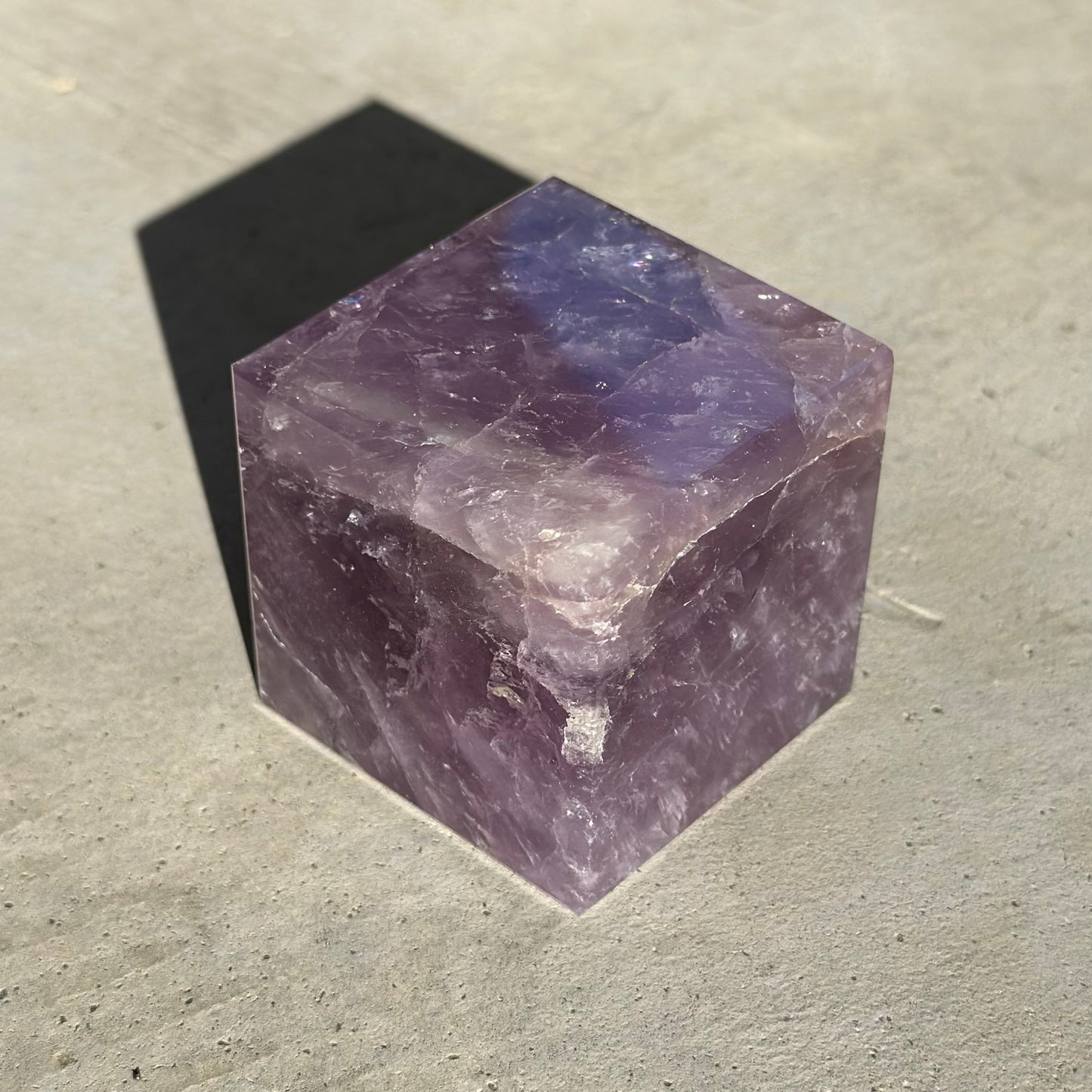 Amethyst Cube 357g
