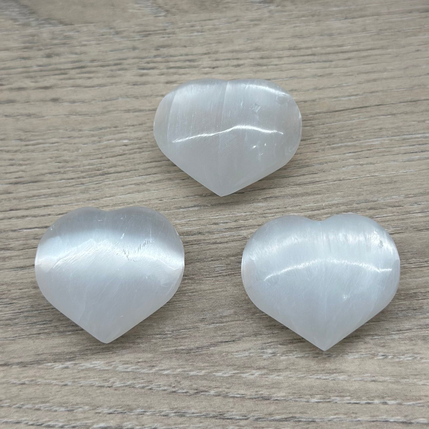 Selenite Heart 3CM