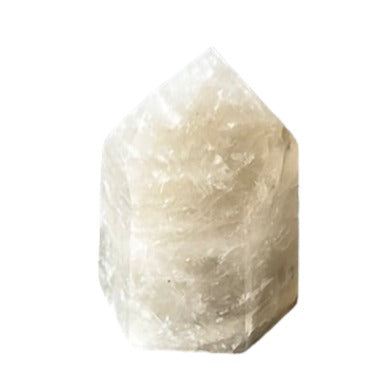 Citrine tower crystal, 1.84oz, known for energizing life and attracting wealth and success.