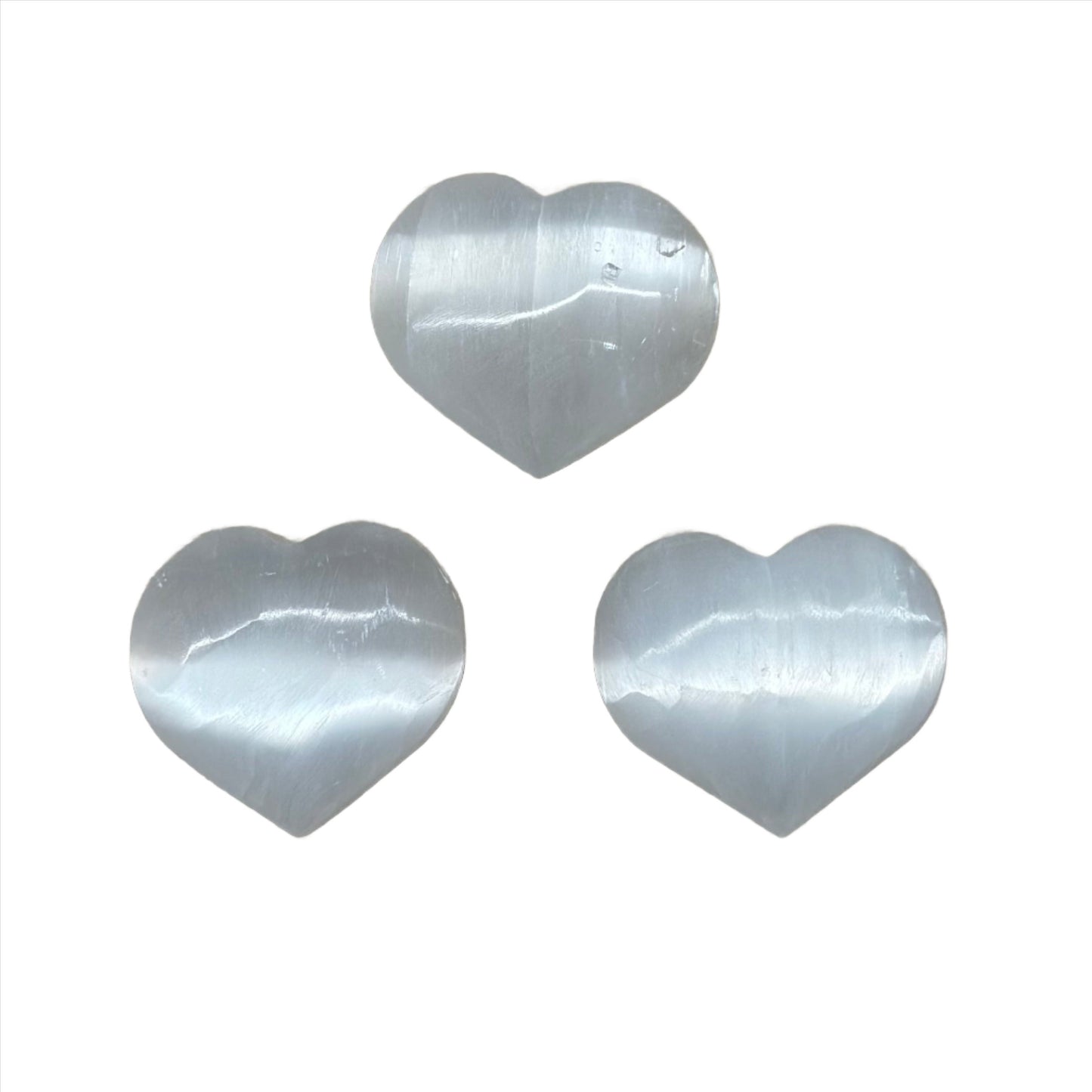 Selenite Heart 3CM