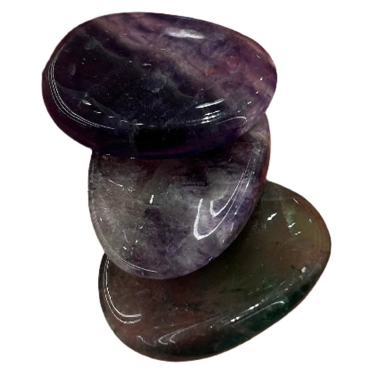 Fluorite Worry Stone