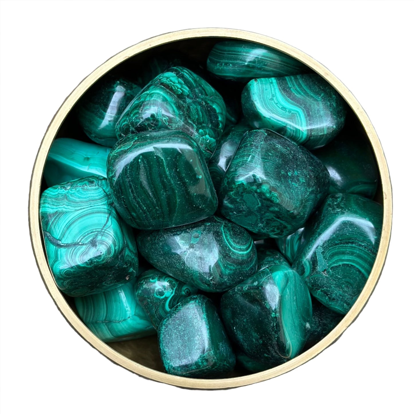 Malachite Tumbled Stone 20-30MM