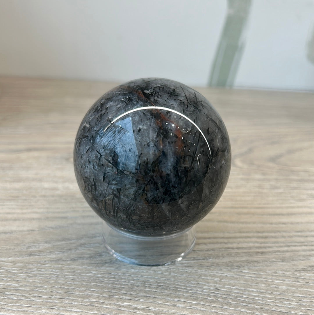 Rutilated Quartz Sphere 392g