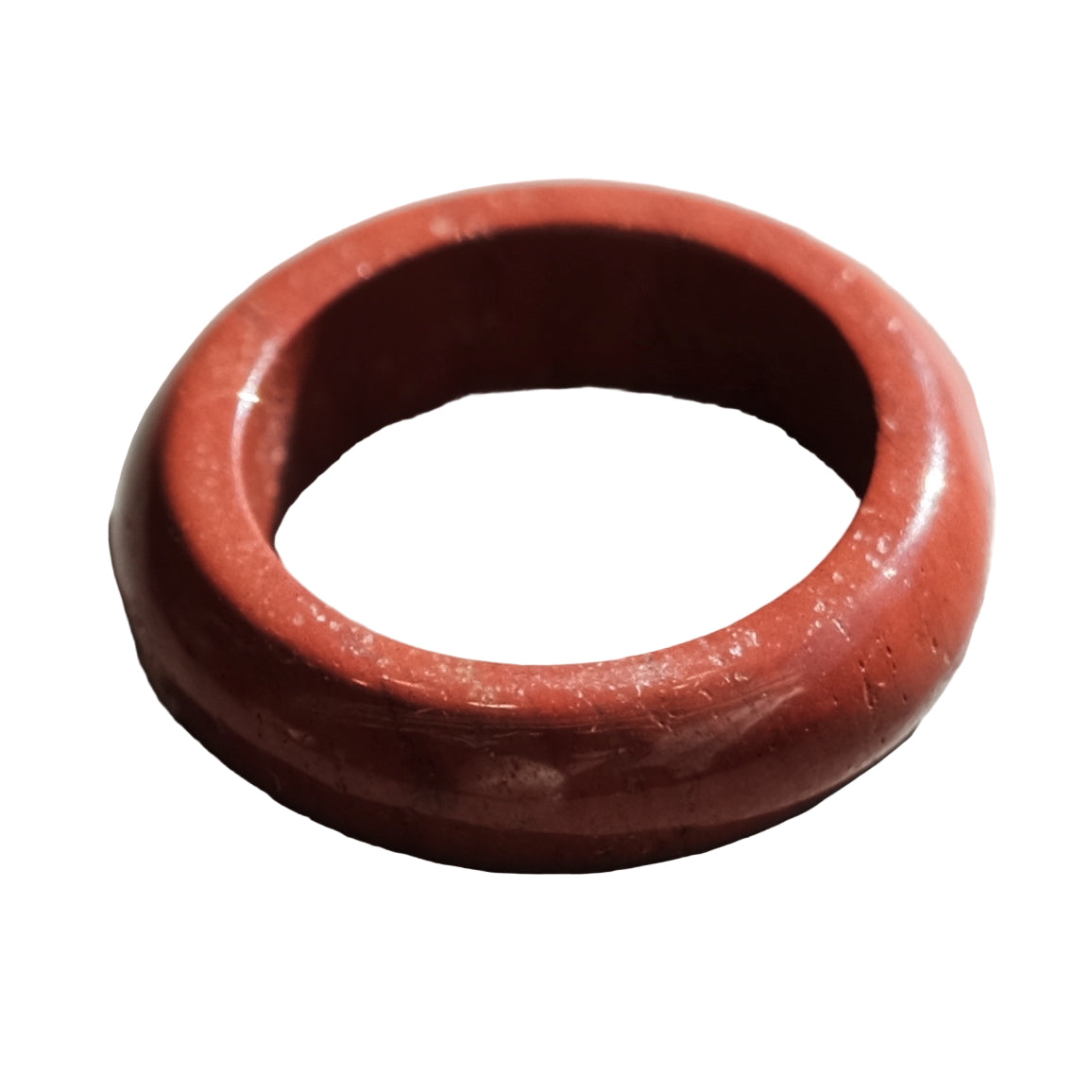 Red Jasper Ring Size 7 - Strength, Protection & Grounded Confidence