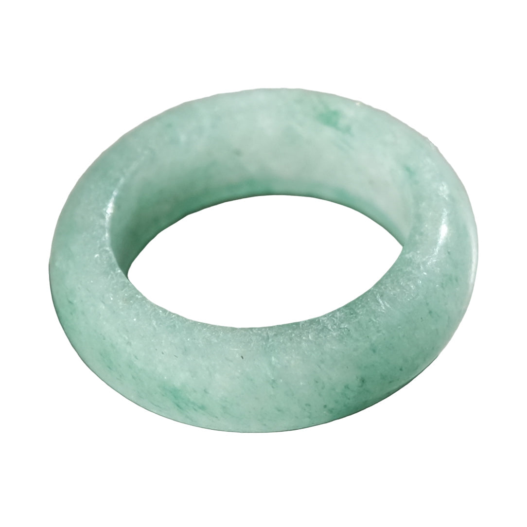 Green Aventurine Ring Size 6 - Renewal, Balance & New Beginnings