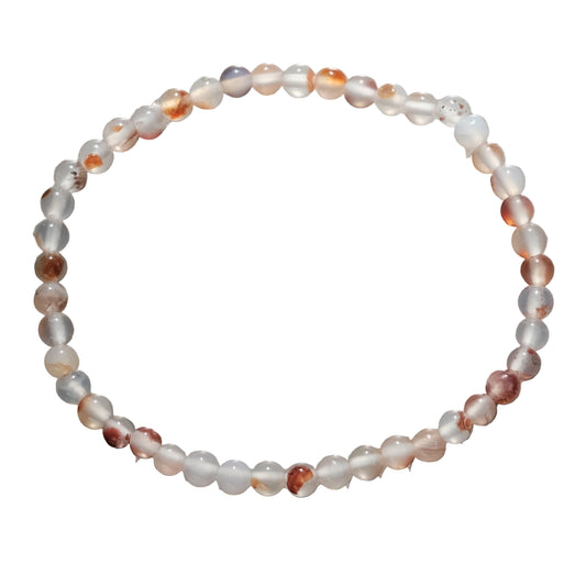 Dendric Agate Bracelet 4MM - Growth, Stability & Connection