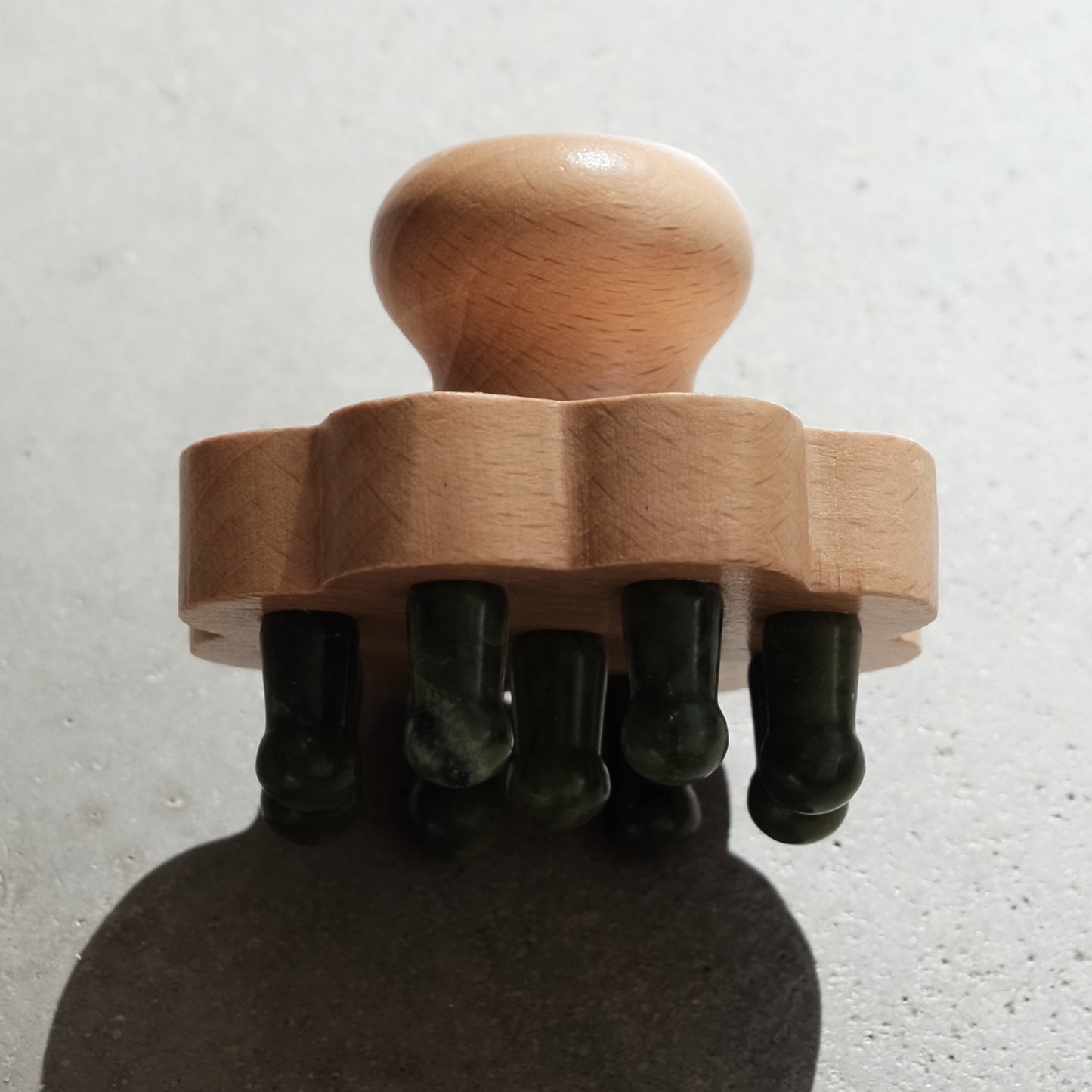 Jade Head Massager - Harmony, Prosperity & Well-Being