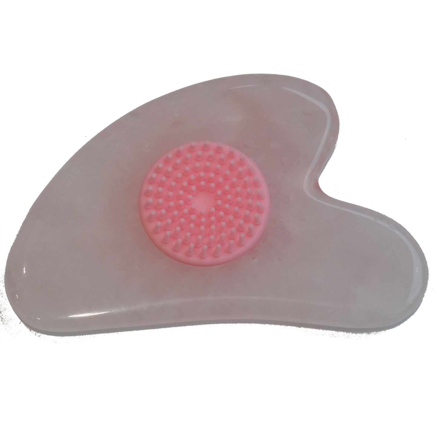 Rose Quartz Gua Sha - Love, Healing & Inner Peace