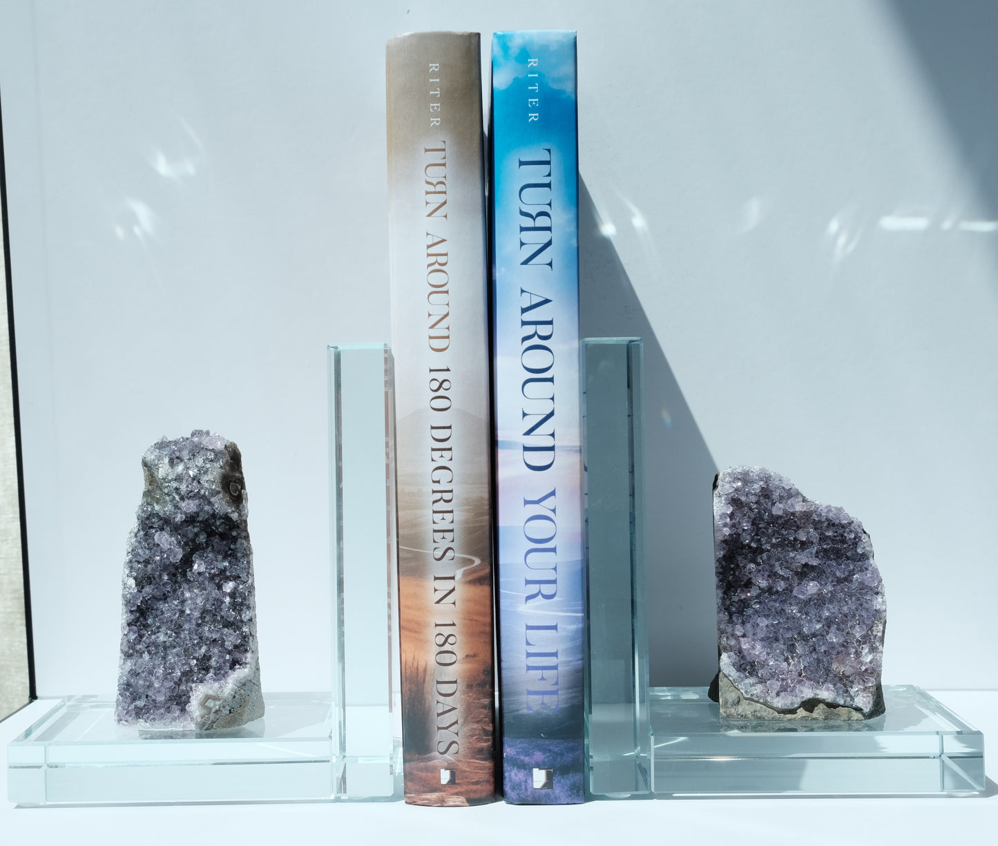 Amethyst Bookend - Spiritual Insight, Inner Calm & Deep Healing