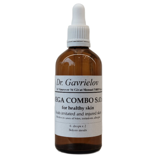Mega Combo SOS to Prevent Hair loss for Women Healing Essence by Dr Gila Gavrielov 100ml