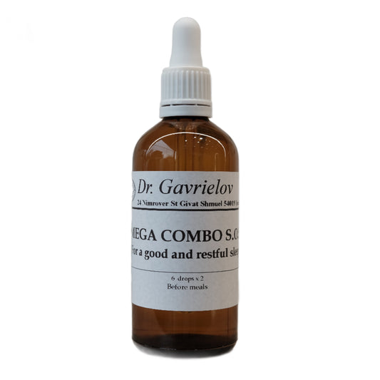 Mega Combo SOS for Sleep Healing Essence by Dr Gila Gavrielov 50ml