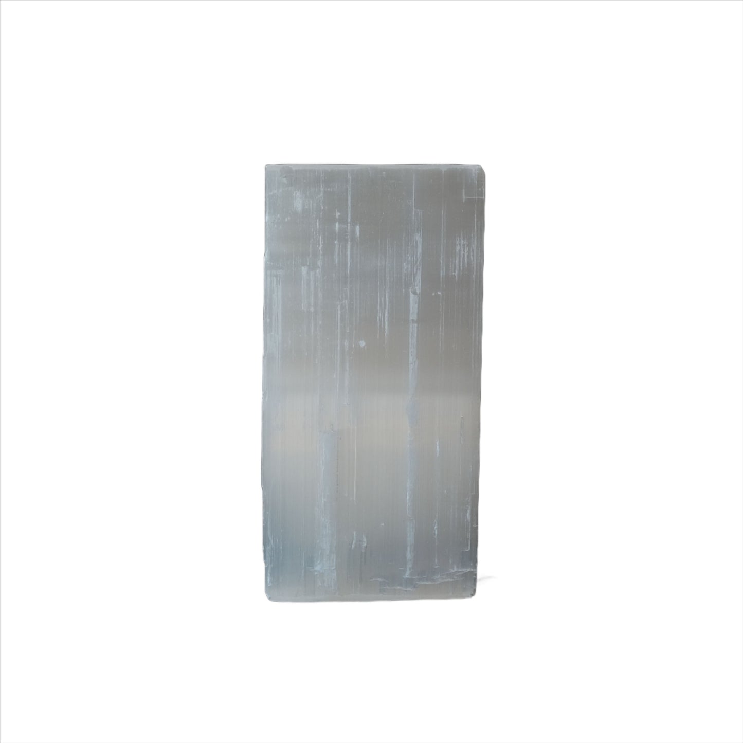 Selenite Square Lamp 15CM