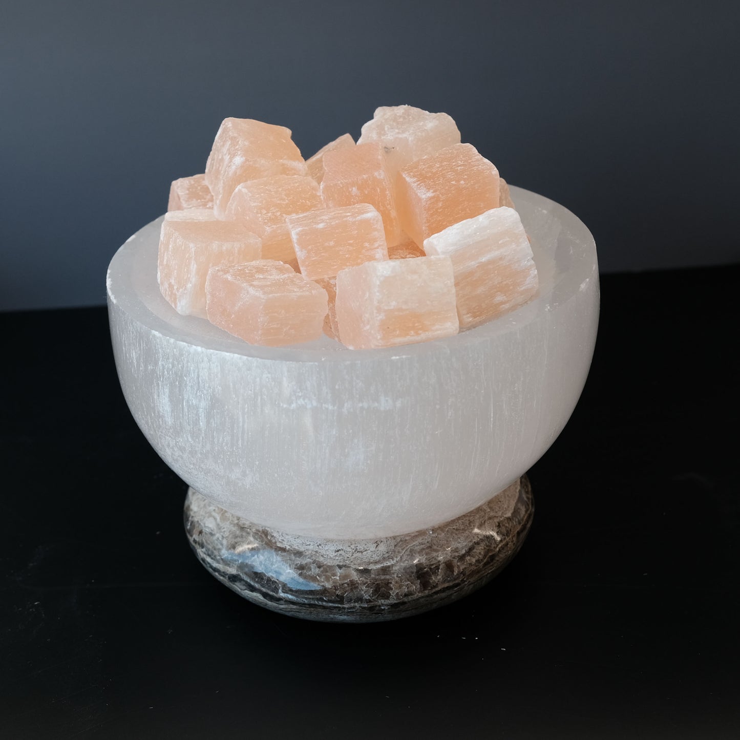 Selenite Majmar Lamp 15CM