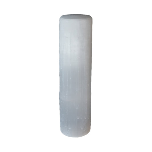 Selenite Round Lamp 38CM