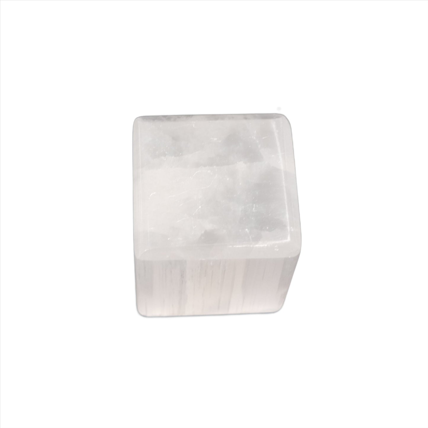 Selenite Polished Cube 2.5CM