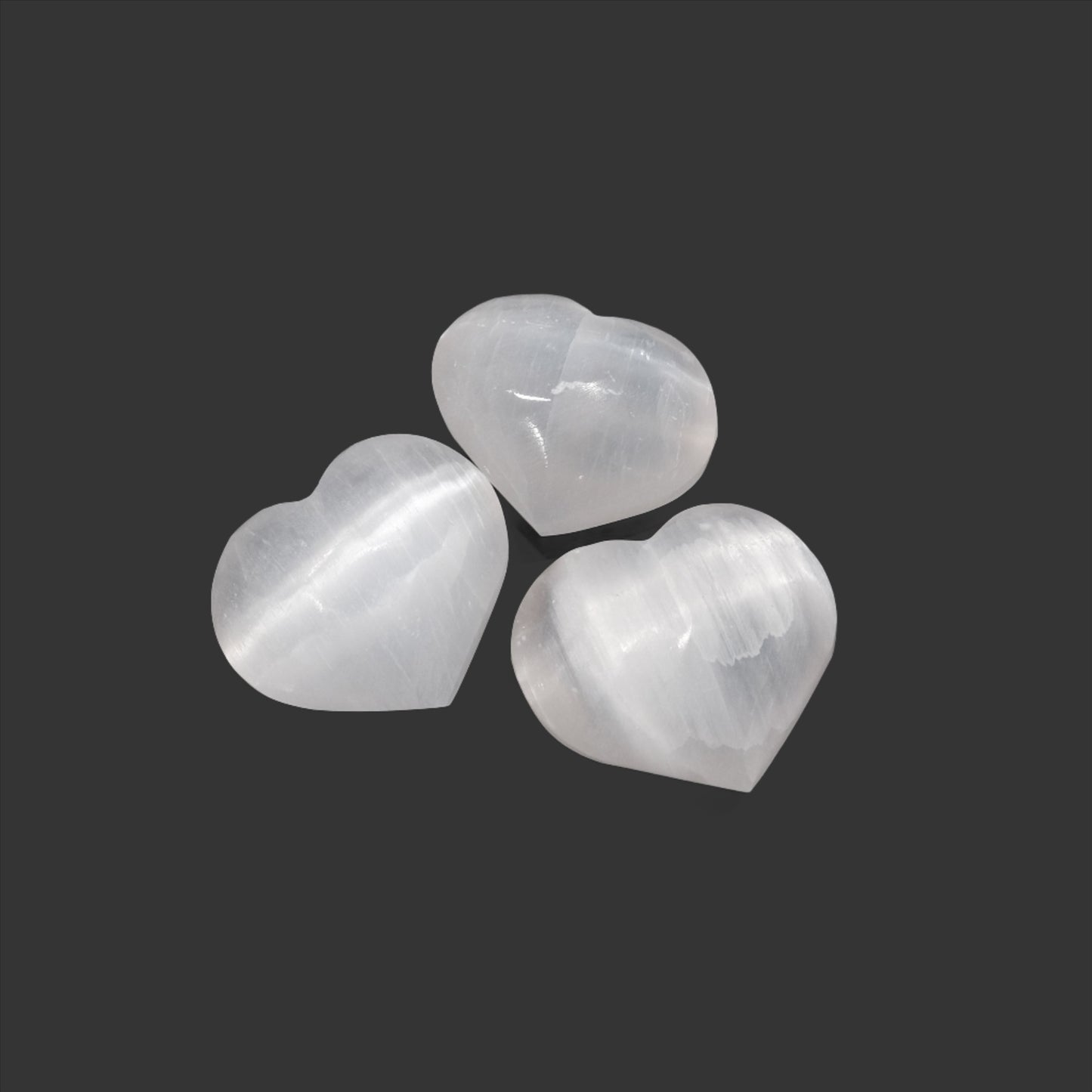 Selenite Heart 3CM