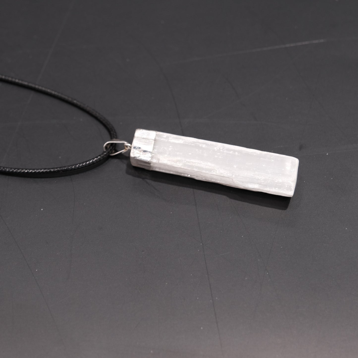 Selenite Pendant Necklace