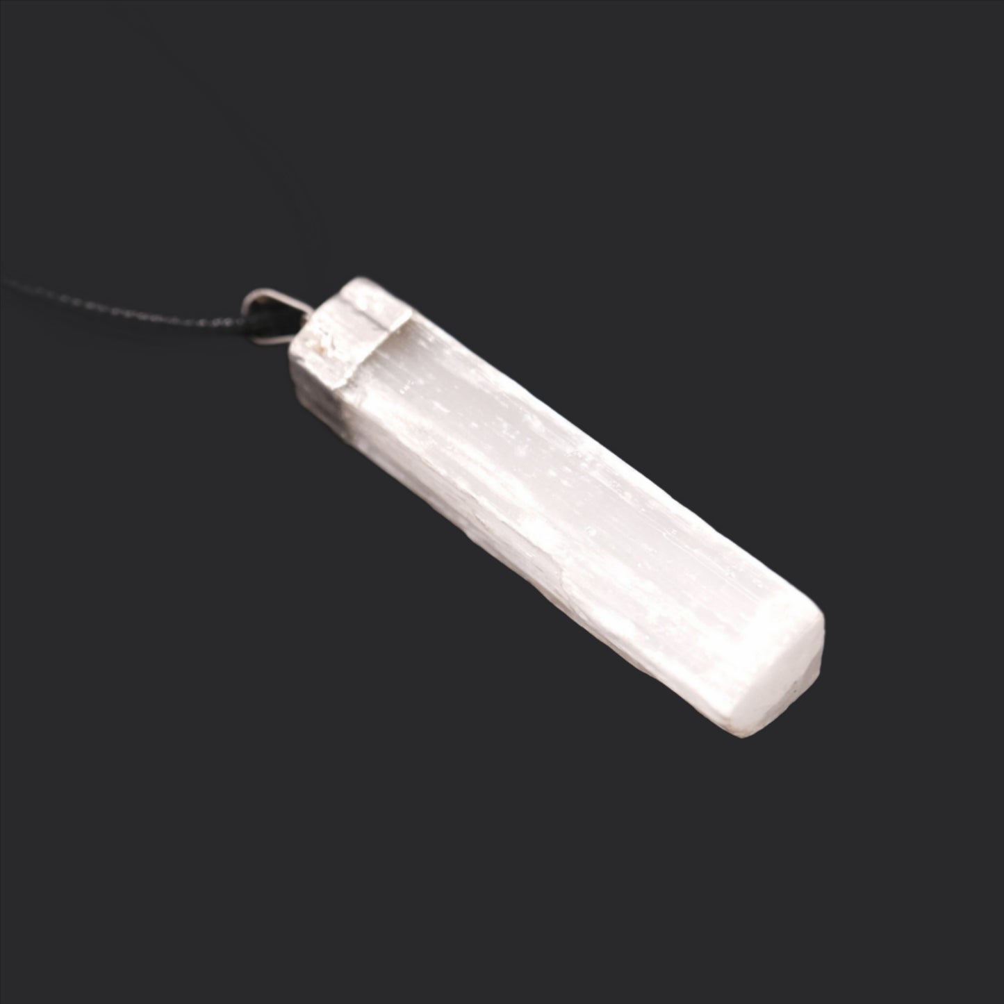 Selenite Pendant Necklace