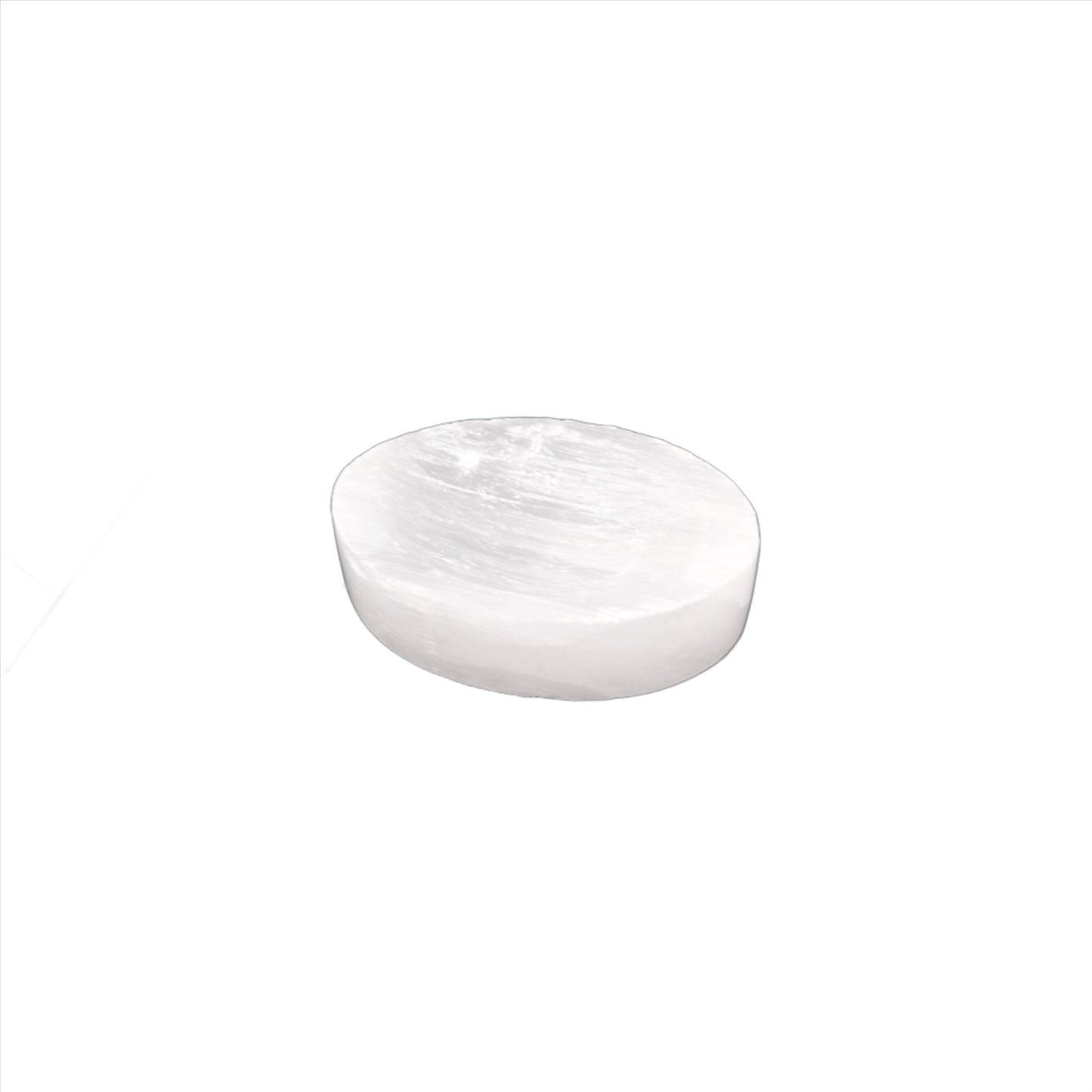 Selenite Worry Stone