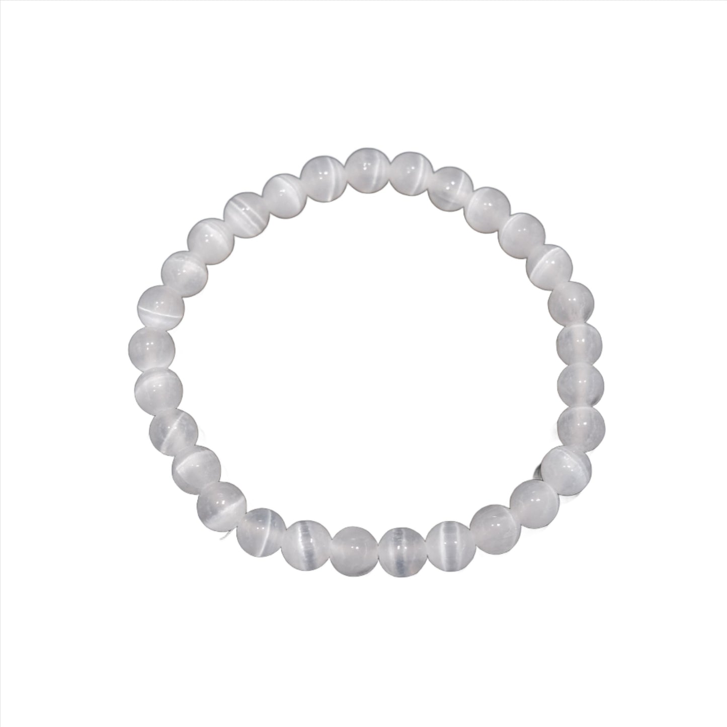 Selenite Bracelet 6-7MM