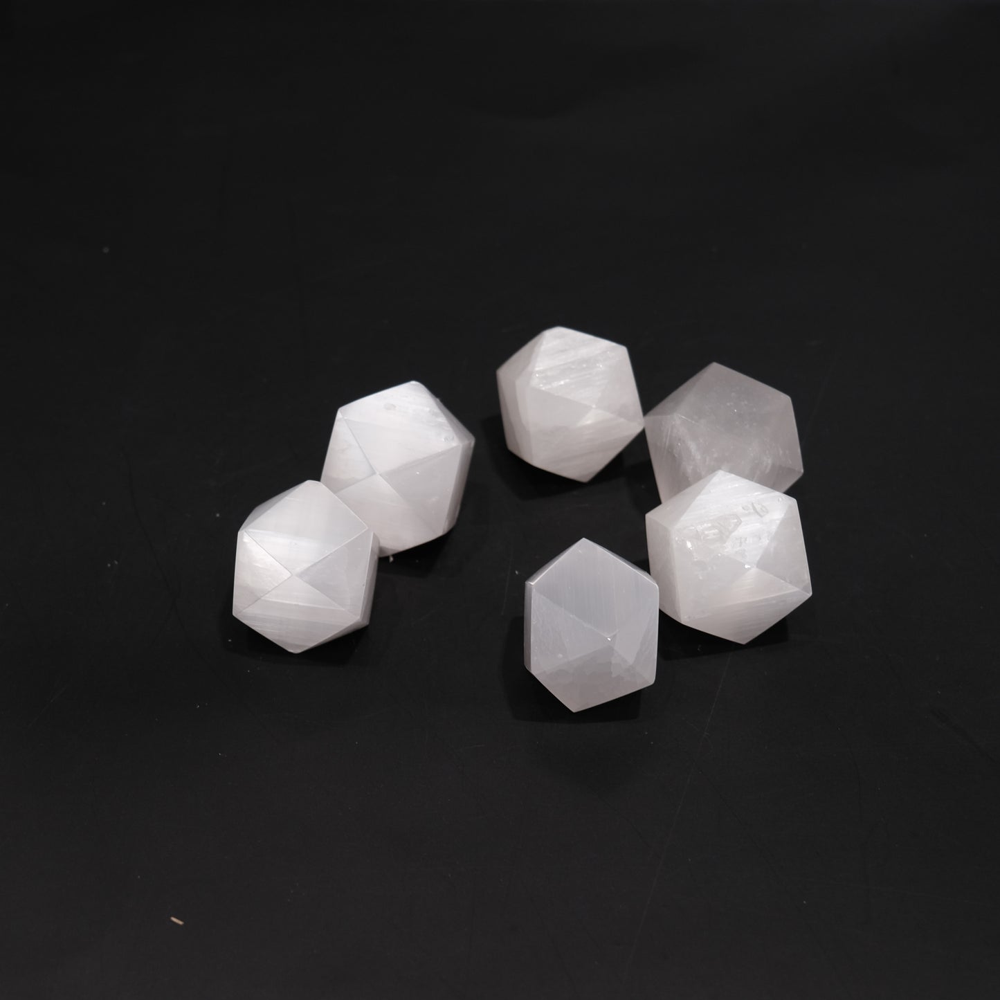 Selenite Hexagon Small