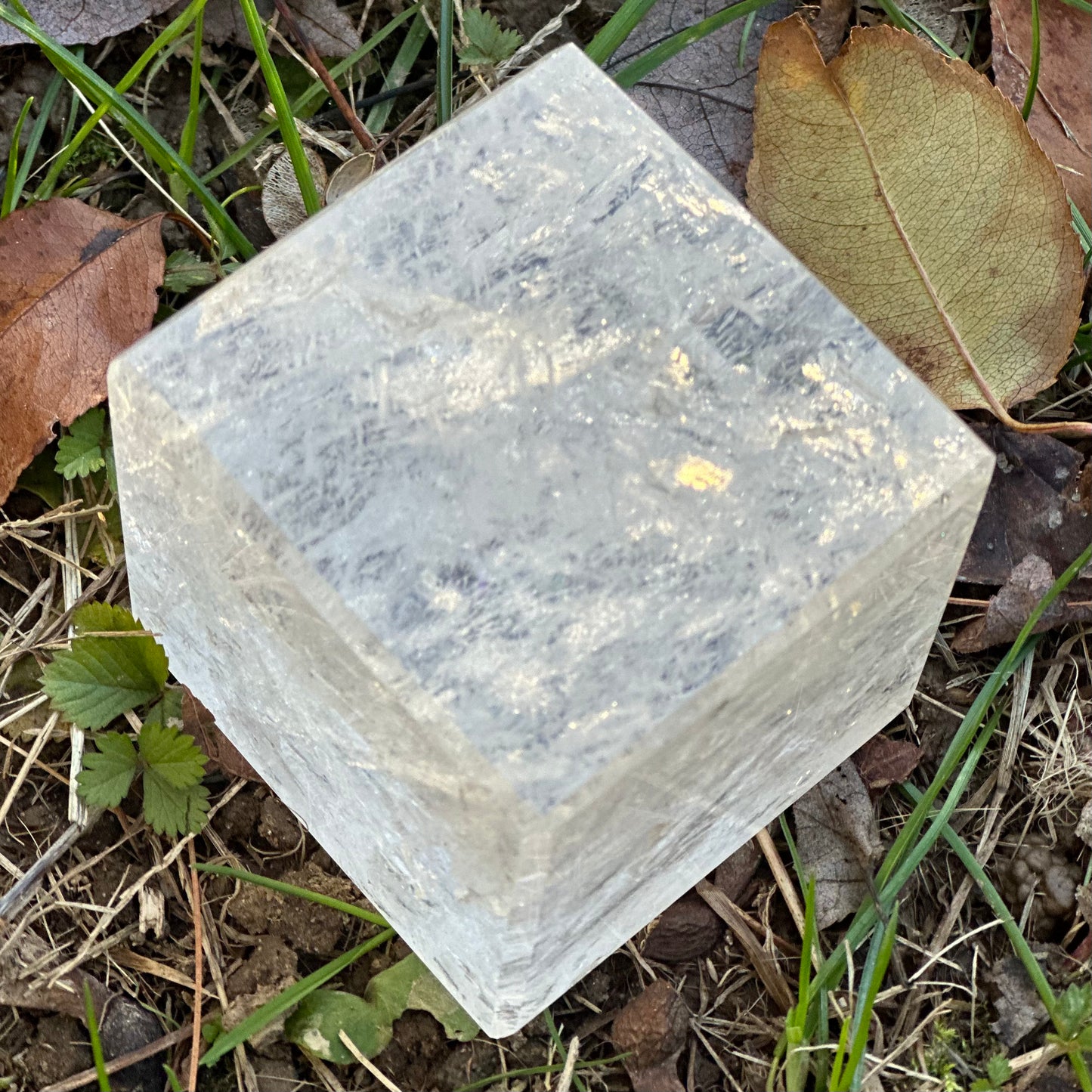 Clear Quartz Cube 546g