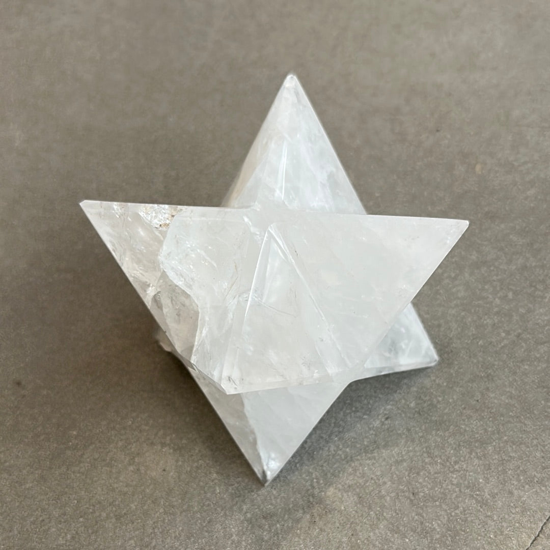 Clear Quartz Merkaba 1011g