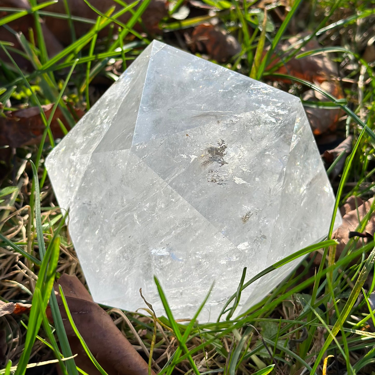 Clear Quartz Geometric Form 691g