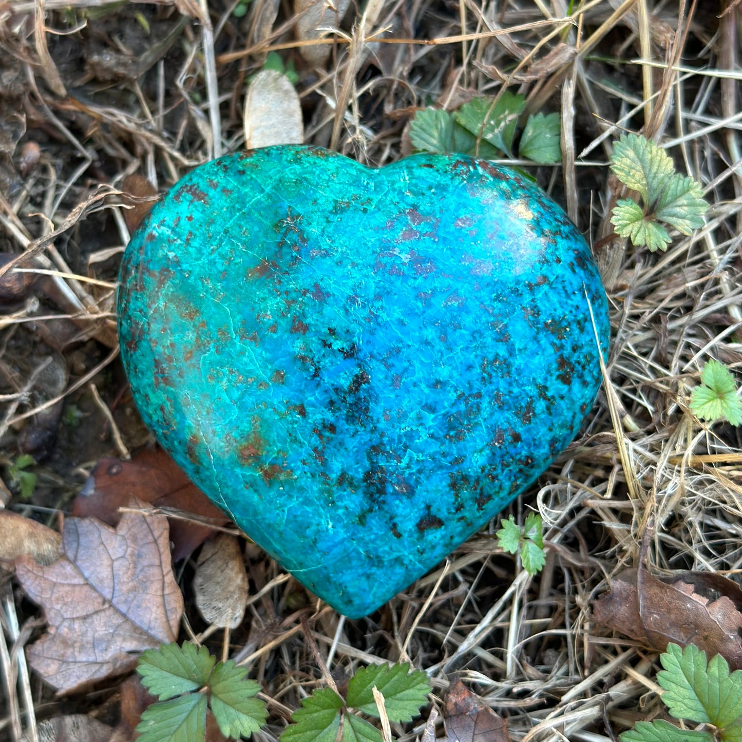 Chrysocolla Heart 190g