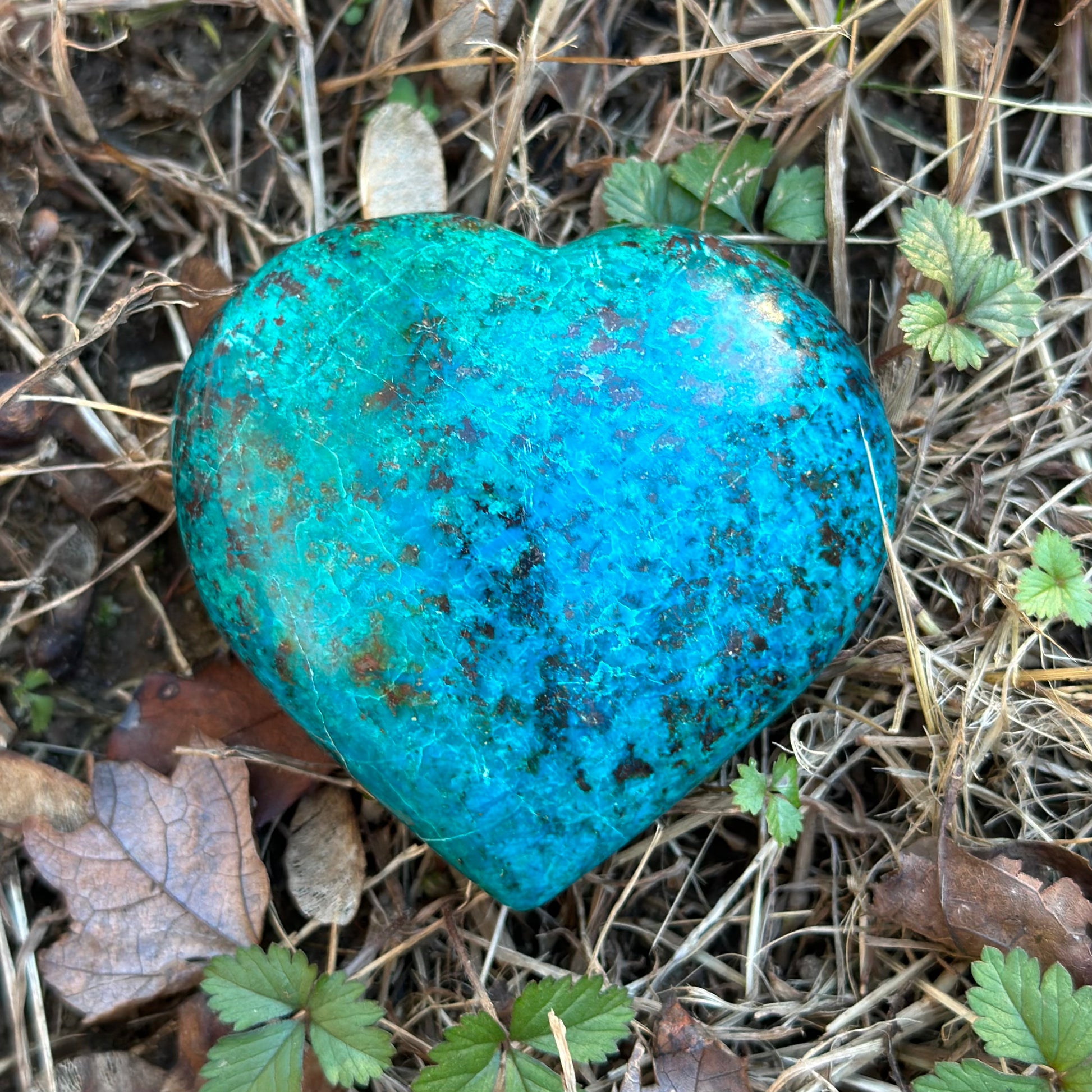 Chrysocolla Heart 190g